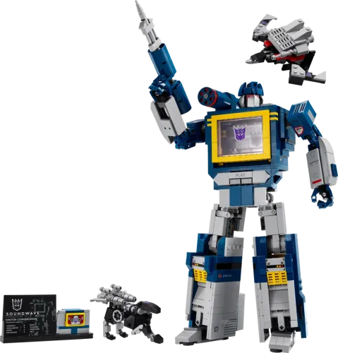 10358 Icons Transformers: Soundwave - 4