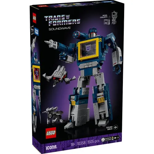 10358 Icons Transformers: Soundwave - 2