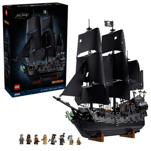 10365 Icons Captain Jack Sparrow's Pirate Ship - 1