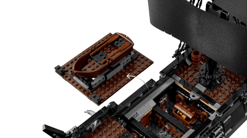 10365 Icons Captain Jack Sparrow's Pirate Ship - 10