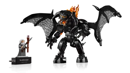 10367 Icons The Lord of the Rings: Balrog™ Book Nook - 4
