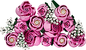 10374 Botanical Collection Bouquet Bouquet of Pink Roses - 5