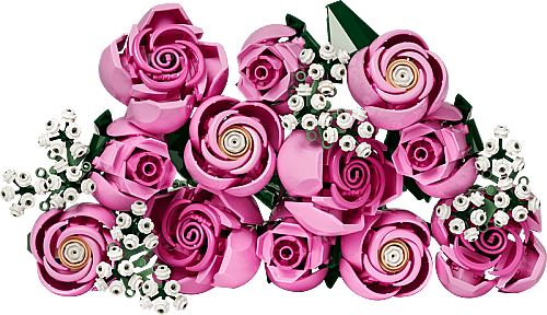 10374 Botanical Collection Bouquet Bouquet of Pink Roses - 5
