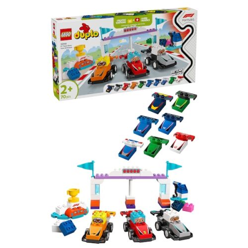 10445 Duplo F1® Team Race Cars & Drivers - 1