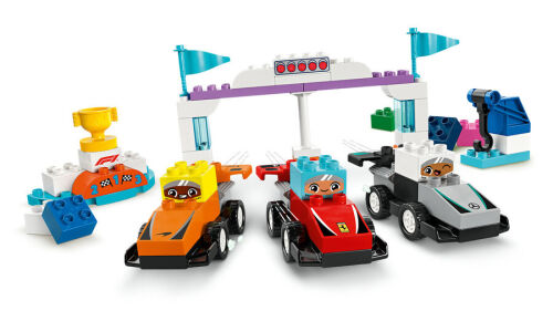 10445 Duplo F1® Team Race Cars & Drivers - 4