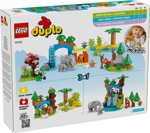 10446 Duplo 3in1 Wild Animal Families - 3