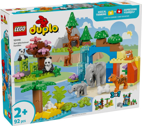 10446 Duplo 3in1 Wild Animal Families - 2
