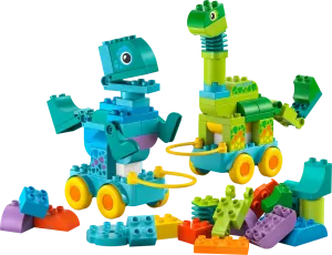 10451 Duplo 3 in 1 Dinosaurs on Wheels - 3