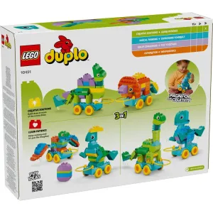 10451 Duplo 3 in 1 Dinosaurs on Wheels - 7