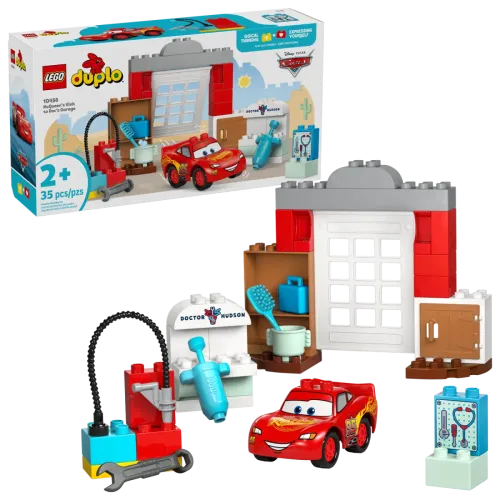 10456 Duplo McQueen's Visit to Doc's Garage - 1