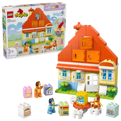 10459 Duplo Bluey's Family House with Memory Game - 1