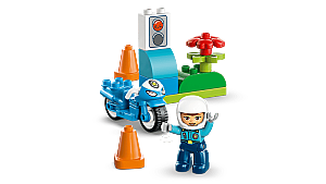 10471 Duplo Blue Police Motorcycle - 5