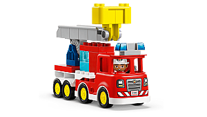 10473 Duplo Fire Truck with Hose and Firefighter - 6