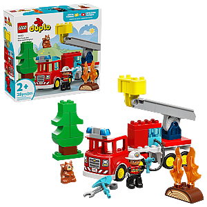 10473 Duplo Fire Truck with Hose and Firefighter - LEGO®