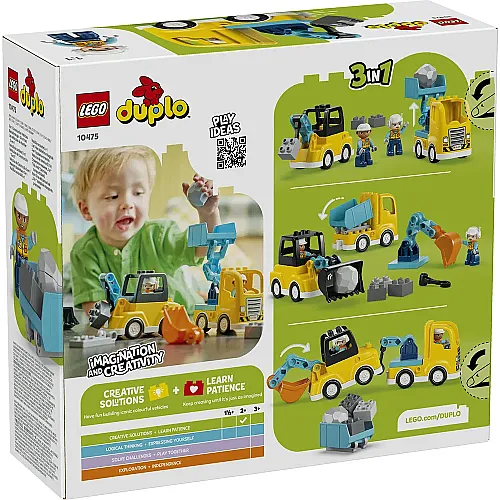 10475 Duplo 3 in 1 Construction Vehicles - 3