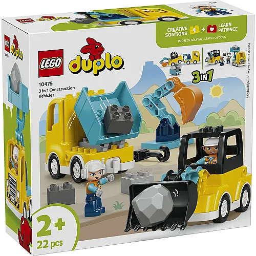 10475 Duplo 3 in 1 Construction Vehicles - 2