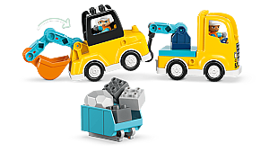 10475 Duplo 3 in 1 Construction Vehicles - 5