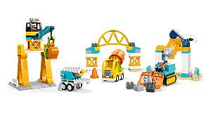 10476 Duplo 3 in 1 Construction Site and Vehicles - 7