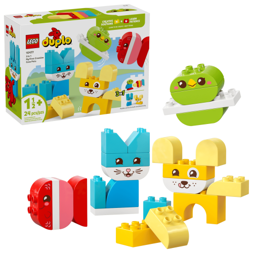 10477 Duplo 3 in 1 Creative Cute Pets - 1