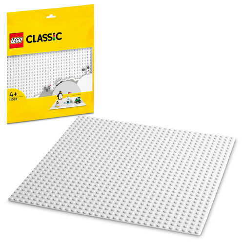 11026 Classic White Baseplate - 1