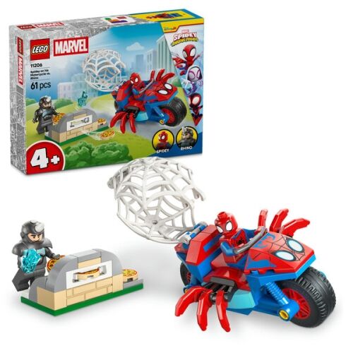 11206 Marvel Spidey on his Motorcycle vs. Rhino - 1