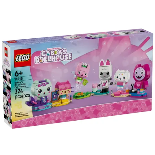 11215 Gabby’s Dollhouse Gabby's Brick-Built Cat Friends - 2