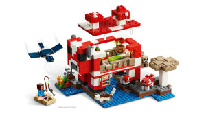 21270 Minecraft The Mooshroom House - 4