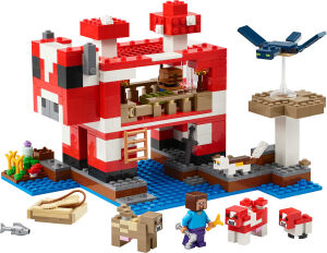 21270 Minecraft The Mooshroom House - 5