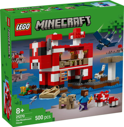 21270 Minecraft The Mooshroom House - 2