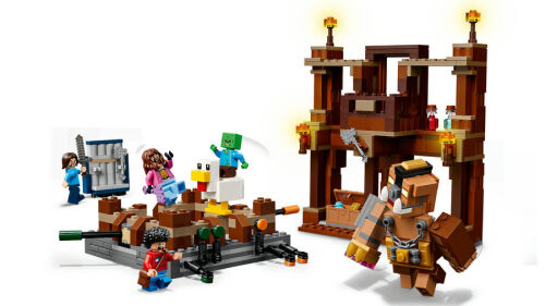 21272 Minecraft Woodland Mansion Fighting Ring - 4