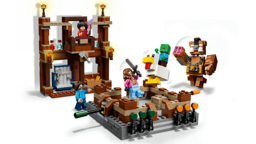 21272 Minecraft Woodland Mansion Fighting Ring - 5
