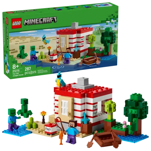 21275 Minecraft The TNT Jungle House - 1