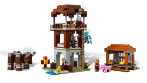 21278 Minecraft The Pillager Outpost and Ravager - 4