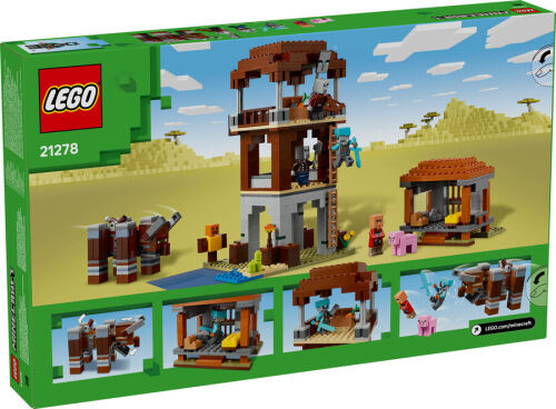 21278 Minecraft The Pillager Outpost and Ravager - 3