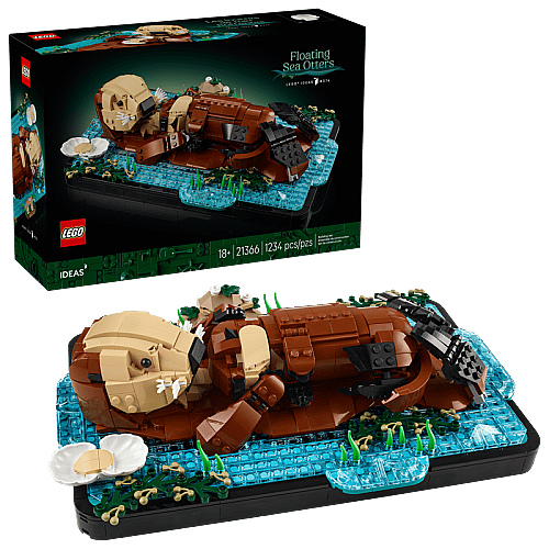 21366 Ideas Floating Sea Otters - 1