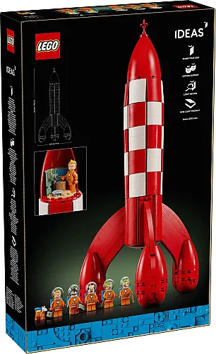 21367 Ideas Tintin® Moon Rocket - 3
