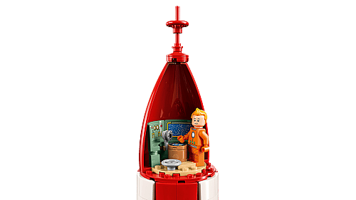 21367 Ideas Tintin® Moon Rocket - 5