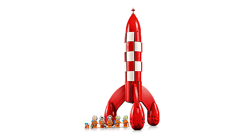 21367 Ideas Tintin® Moon Rocket - 7