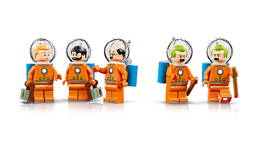 21367 Ideas Tintin® Moon Rocket - 8