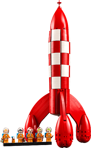 21367 Ideas Tintin® Moon Rocket - 4