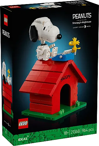 21368 Ideas Peanuts: Snoopy's Doghouse - 3