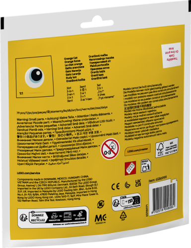 30714 Craetor 3in1 Orange Cat - 1