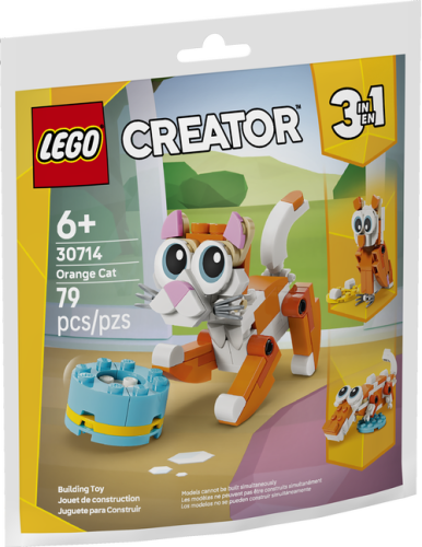 30714 Craetor 3in1 Orange Cat - 3