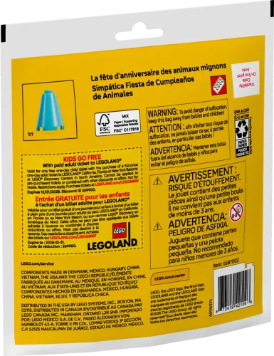 30715 Craetor 3in1 Cute Animal Birthday Party - 3