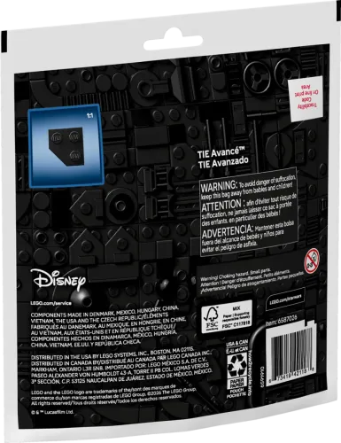 30727 Star Wars TIE Advanced# Mini-Build - 3