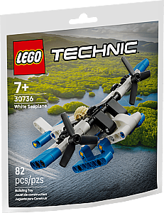 30736 Technic White Seaplane - 2