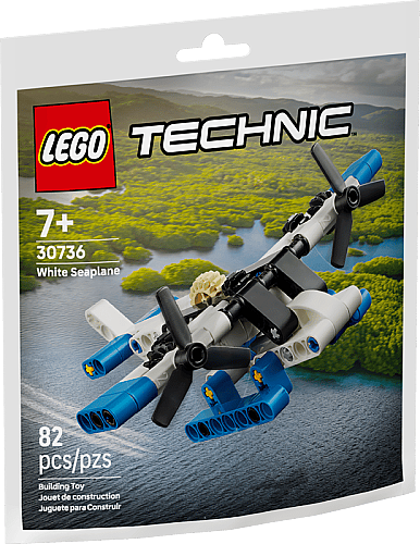 30736 Technic White Seaplane - 2