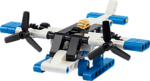 30736 Technic White Seaplane - 4