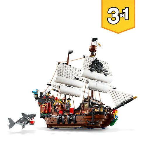 31109 Creator 3in1 Pirate Ship - 5