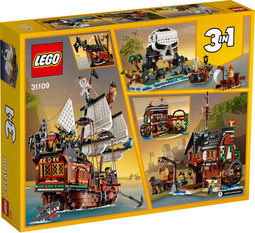 31109 Creator 3in1 Pirate Ship - 3